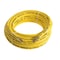 Continental 3/8" x 75' Yellow EPDM Rubber Air Hose, 250 PSI, 3/8" FNPSM x FNPSM HZY03830-75-41 - alternate 1